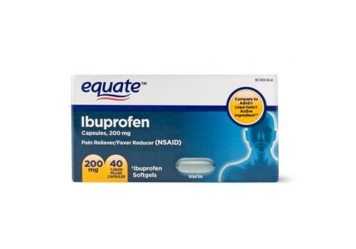 Ибупрофен болеутоляющее, жаропонижающее 200 мг, 40 капсул
