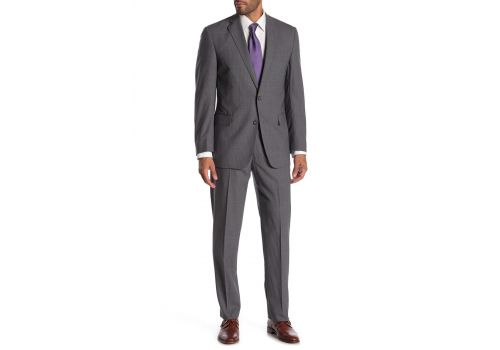Костюм Brooks Brothers, с двумя пуговицами, серый