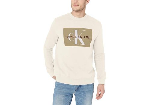 Свитшот Calvin Klein, молочный цвет