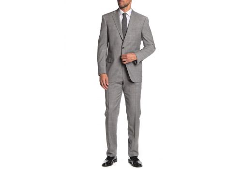 Костюм Hart Schaffner Marx, с двумя пуговицами, светло-серый