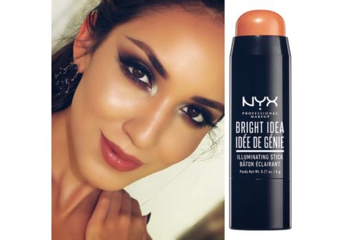 NYX профессиональный макияж яркая идея Illuminating Stick, жемчужно-розовый