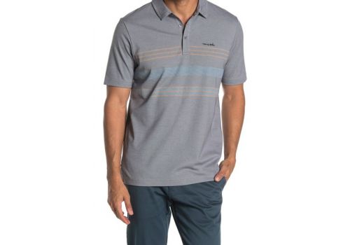 Поло TRAVIS MATHEW Heather GR, серый