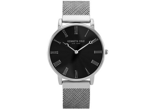 Мужские часы Kenneth Cole New York, классические с ремешком из сетки, 41 мм