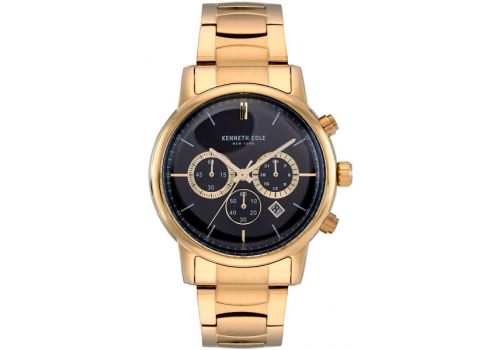 Мужские часы Kenneth Cole New York, спортивные с хронографом, 44 мм