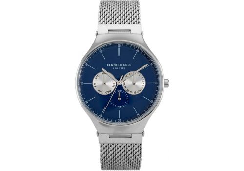 Мужские часы Kenneth Cole New York, спортивные с ремешком и хронографом, 40 мм