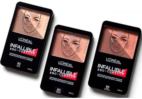 Контурная и осветляющая пудра для лица LOREAL INFALLIBLE PRO