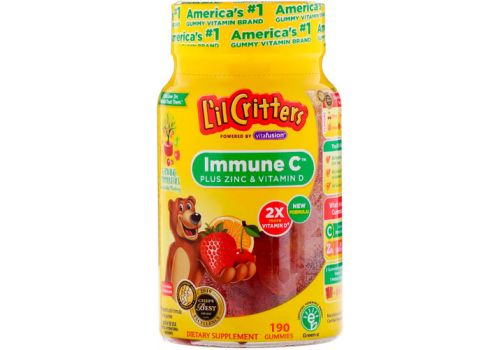 Комплекс витаминов для детей L'il Critters, 190 жевательных мармеладок