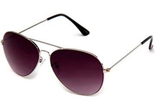 Солнцезащитные очки Newbee Classic Aviator Flash Full Mirror UV Protection Silver/Purple