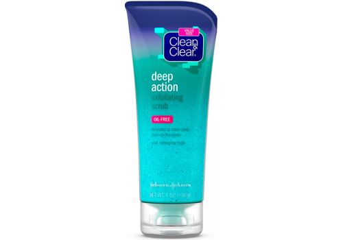 Clean & Clear безмасляный отшелушивающий скраб для лица, 140 гр