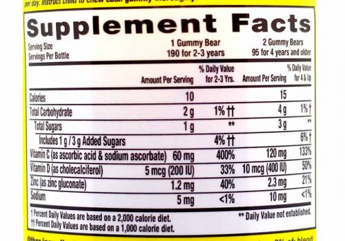 Комплекс витаминов для детей L'il Critters, 190 жевательных мармеладок