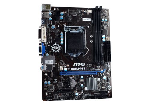 Материнская плата msi H81M-P33, LGA 1150
