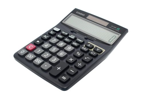 Калькулятор настольный Casio DJ-120 D черный