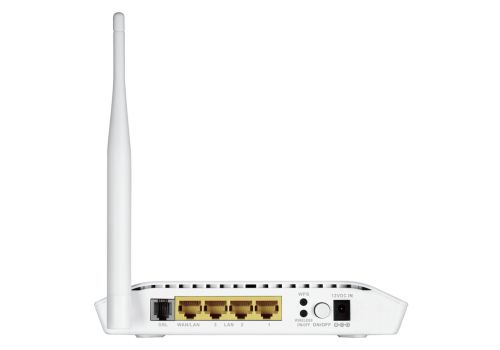D-Link N 150 DSL-2730U роутер, белый