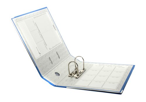 Папка-регистратор с арочным механизмом ALBA RADO формат A4 цвет синий 