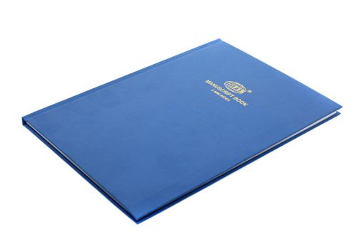 Тетрадь 100 листов Manuscript Book FIS A4 2Q цвет синий