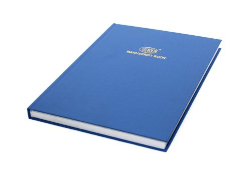 Тетрадь 200 листов Manuscript Book FIS A4 4Q цвет синий