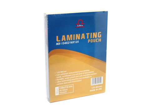 Пленка для ламинирования Libra MX 154 х 216 мм 125 мкр 100 шт