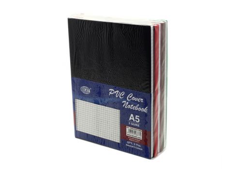 Блокноты А5 FSNB52QPVC обложки цветные 5 шт