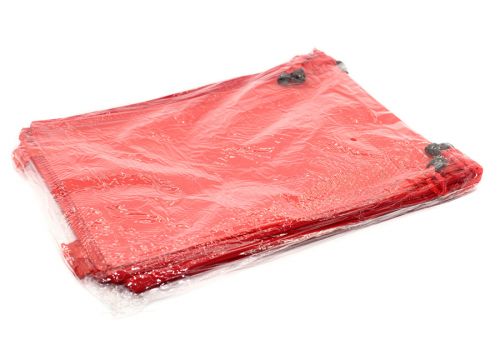 Папка молния цвет красный 12 шт