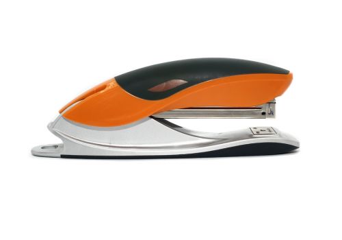 Степлер WEX 11-1225-10 черно-оранжевый