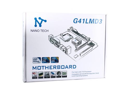 Материнская плата Nano Tech G41LMD3, LGA 775