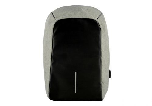 Рюкзак с USB для ноутбука BIAOWANG 17", черно-серый