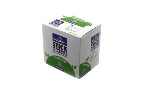 Клей-карандаш Dolphin 25 г 12 шт