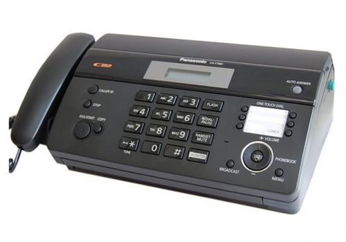 Телефон факс Panasonic KX-FT981CX, черный