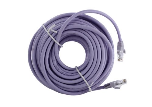 Сетевой кабель с коннектором, 15 м, серый