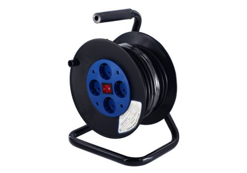 Удлинитель на катушке (3230) 4 розетки, 25 м