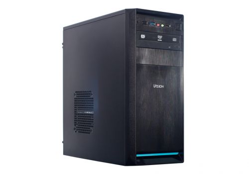 Корпус для компьютера VISION, USB 3.0, черный