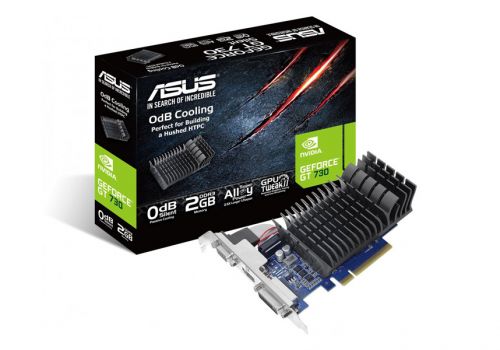 Видеокарта ASUS GeForce GT 730, 2GB, DDR3, 128-bit