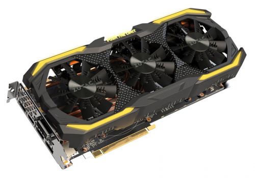 Видеокарта ZOTAC GeForce GTX 1070 Ti AMP Extreme, 8GB, GDDR5