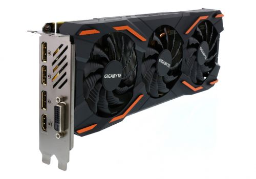 Видеокарта GIGABYTE GeForce GTX 1080 WINDFORCE, 8GB, GDDR5X